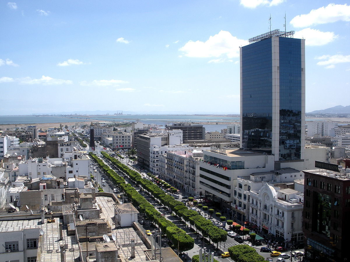 Tunis Ave Habib Bourguiba