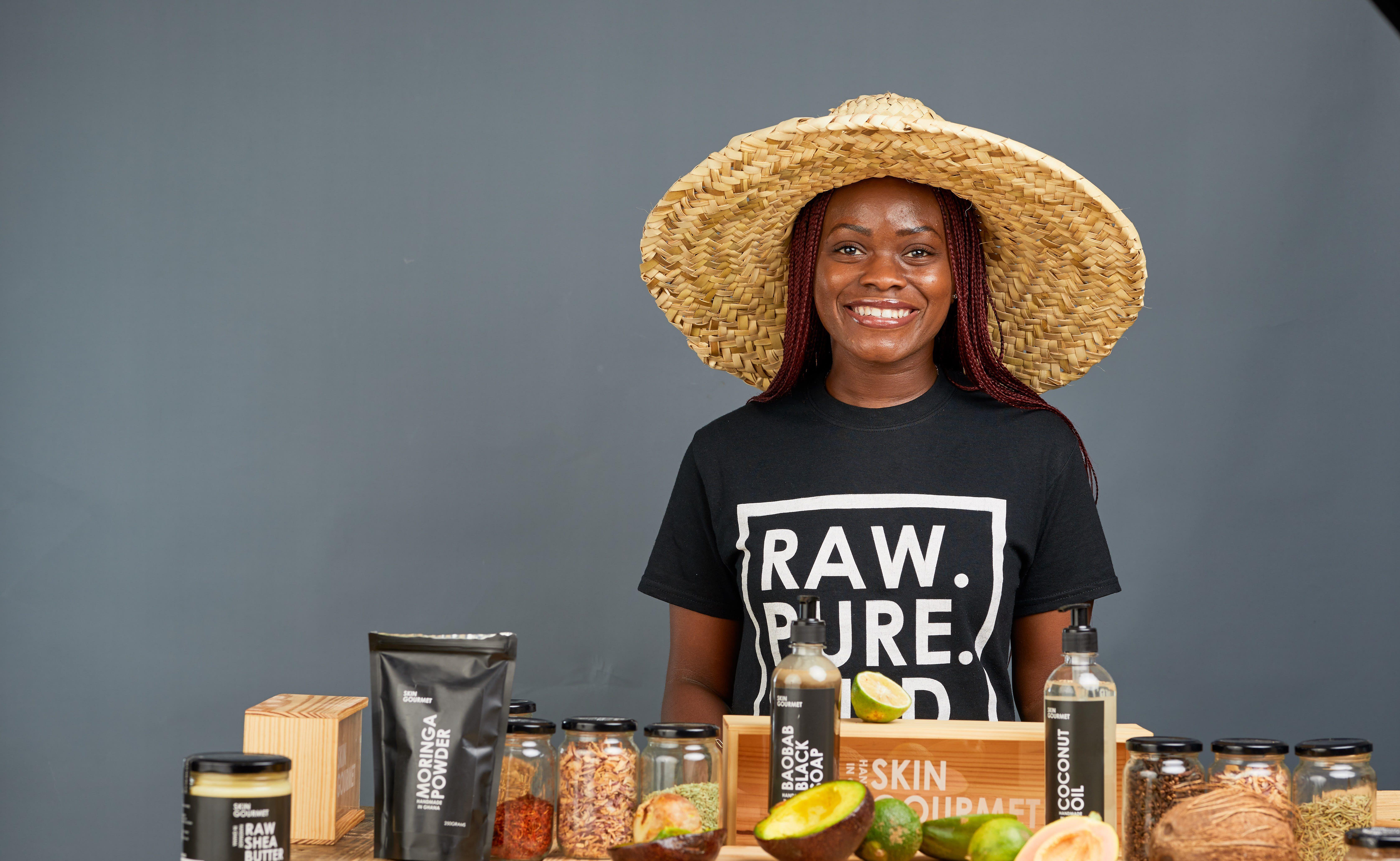 GHA KOSM Skin Gourmet CEO Violet Amoabeng copyright Skin Gourmet